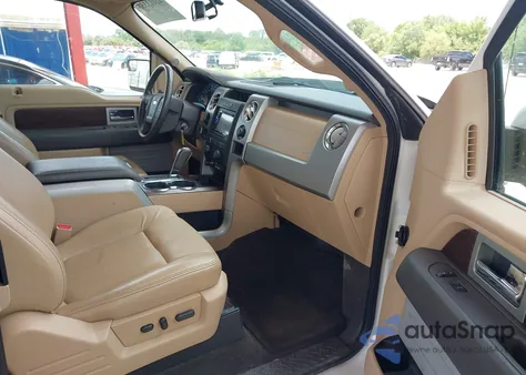 2012 Ford F-150 Lariat from USA, damaged, VIN 1FTFX1CT9CFB51602